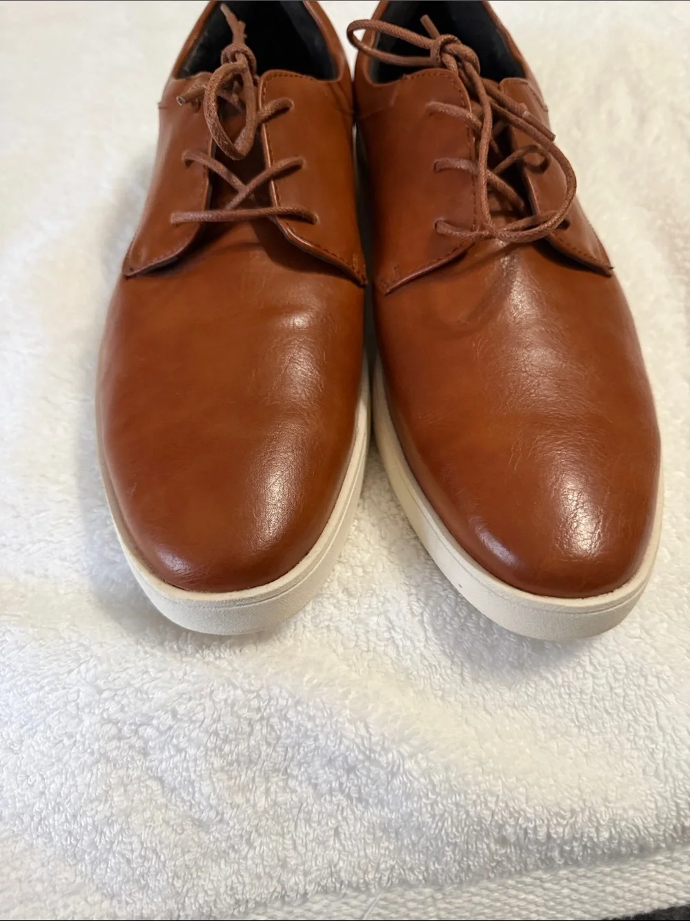 Alfani Men’s Brown Leather Chukka Boots